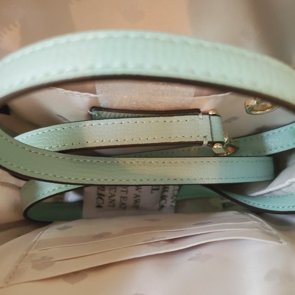 NWT Kate Spade EMBROIDERED CANTEEN CROSSBODY APHRODITE K6933 NWT $349 - Picture 8 of 8